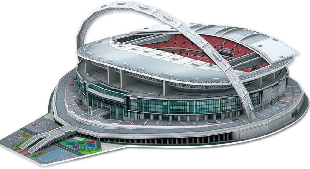 Nanostad 3D-puslespilssæt 89 dele England Wembley Stadium Nanostad 3D-puslespilssæt 89 dele England Wembley Stadium
