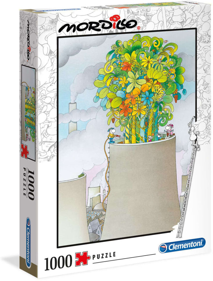 Clementoni puslespil Mordillo The Cure 1000 brikker Clementoni puslespil Mordillo The Cure 1000 brikker