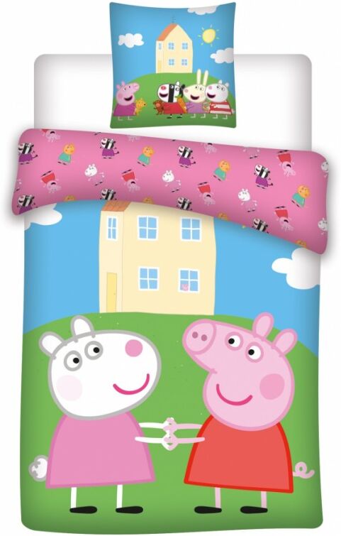 Junior Senget&oslash;j Peppa Pig 100 cm x 140 cm + 40 cm x 45 cm Senget&oslash;j