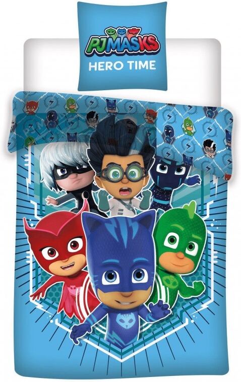 Junior Senget&oslash;j Pyjamas Heltene Hero Time 100 cm x 140 cm + 40 cm x 45 cm Senget&oslash;j