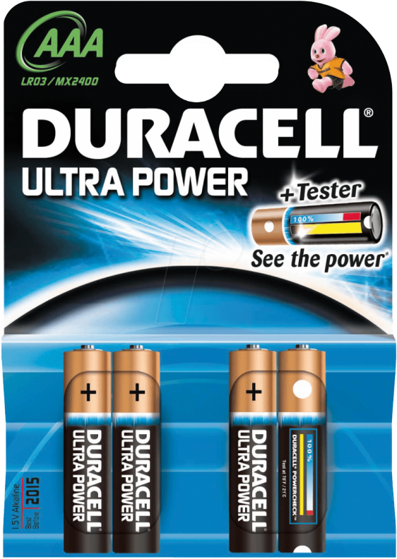 AAA Duralock Ultra 4 stk Batterier