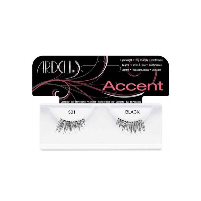 Accents False Lashes 301 Black 1 par Kunstige &oslash;jenvipper