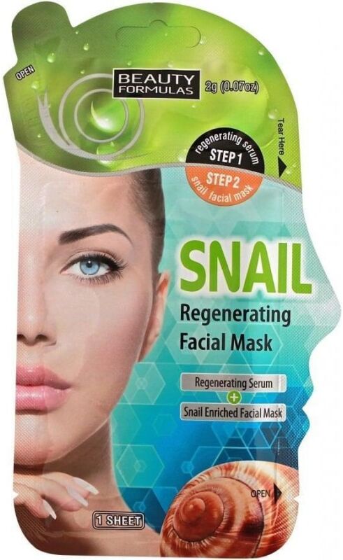 Snail Regenerating Facial Mask 1 stk Ansigtsmaske