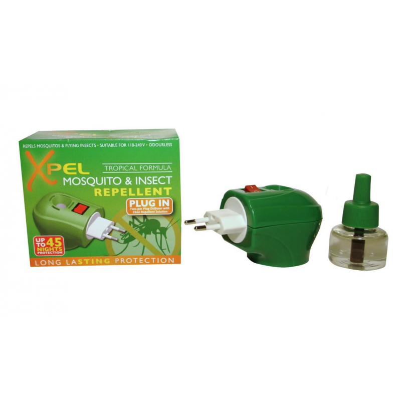 Mosquito &amp; Insect Relief Plug-In 1 stk + 35 ml Myggemiddel