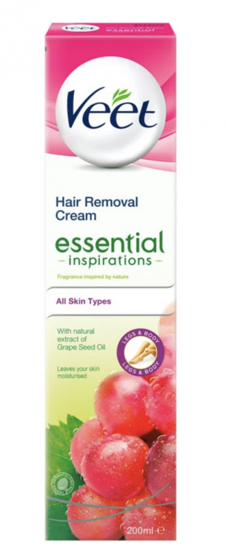 Essentials Hair Removal Cream 200 ml H&aring;rfjerning