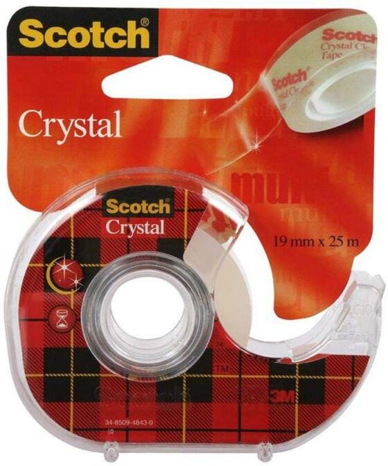 Crystal Tape 19 mm x 25 m Husholdning