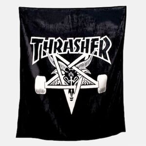 Thrasher Tæppe - Skategoat Grøn Female One size