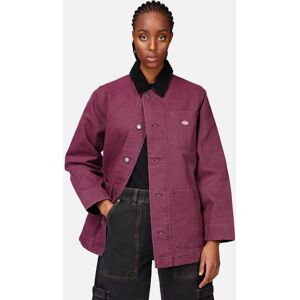 Dickies Jakke – Duck Canvas Lined Chore jakke Rød Female 2XS