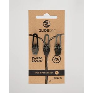ZlideOn 3-Pack Zippers Black L men One size Sort