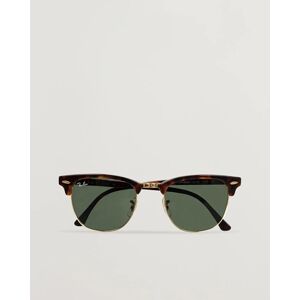 Ray-Ban Clubmaster Sunglasses Mock Tortoise/Crystal Green men One size Brun