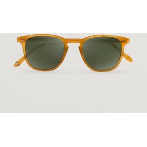 Garrett Leight Brooks 47 Sunglasses Butterscotch/Green Polarized men One size Gul,Brun