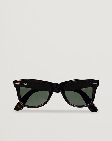 Ray-Ban Original Wayfarer Sunglasses Tortoise/Crystal Green men One size Brun