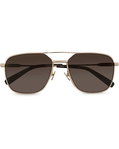 Brioni BR0067S Sunglasses Gold/Brown men One size Brun