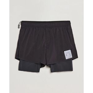 Satisfy TechSilk 8 Inch Shorts Black men S Sort