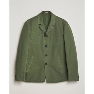 Massimo Alba Solex Cotton Work Jacket Military Green men 50 Grøn