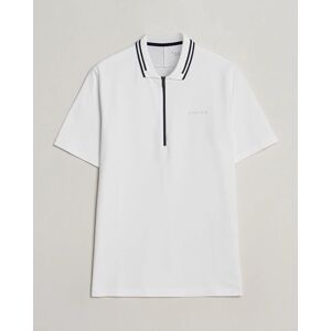 Falke Sport Falke Zip Polo Shirt White men L Hvid