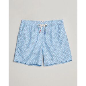 Altea Printed Swim Shorts Light Blue men S Blå