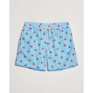 MC2 Saint Barth Printed Swim Shorts Crabs Stripes men S Blå