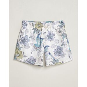 Etro Floral Printed Swim Shorts Light Grey men XL Flerfarvet