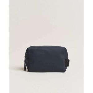 RAINS Washbag Small Navy men One size Blå