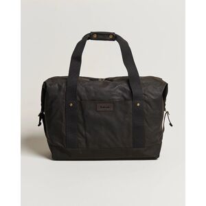 Barbour Lifestyle Explorer Wax Duffle Bag Olive men One size Grøn,Brun