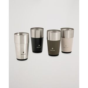 Snow Peak Beer Tumbler Set  Titanium men One size Sølv