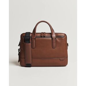 TUMI Harrison Sycamore Slim Leather Brief Cognac men One size Brun