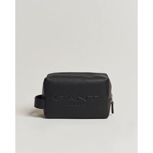 GANT Leather Wash Bag Black men One size Sort