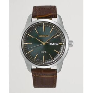 Seiko Solar 40mm Sapphire/Green Dial men One size Brun,Grøn