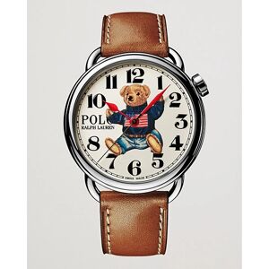 Polo Ralph Lauren 42mm Automatic Flag Bear White Dial men One size Brun,Hvid