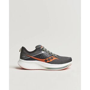 Saucony Ride 17 Shadow/Peppar men US10,5 - EU44,5 Grå