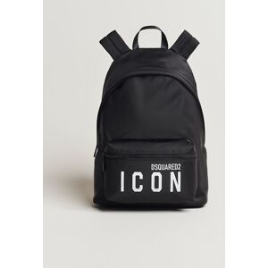 Dsquared2 Be Icon Backpack Black men One size Sort