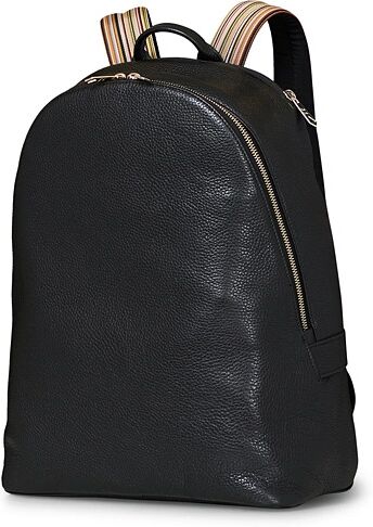 Paul Smith Leather Rucksack Black men One size Sort