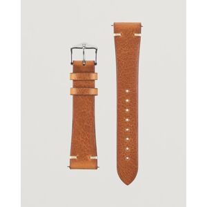 HIRSCH Bagnore Vintage Leather Watch Strap Golden Brown men 20MM Brun