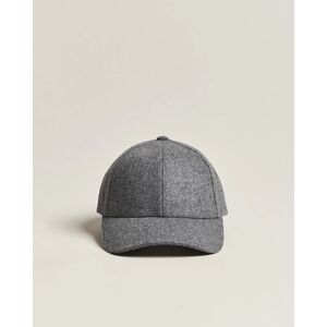 Varsity Headwear Flannel Baseball Cap Granite Grey men S Grå