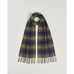 Barbour Lifestyle Tartan Lambswool Scarf Classic men One size Grøn