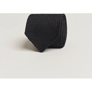 Drake's Silk Grenadine Handrolled 8 cm Tie Black men One size Sort