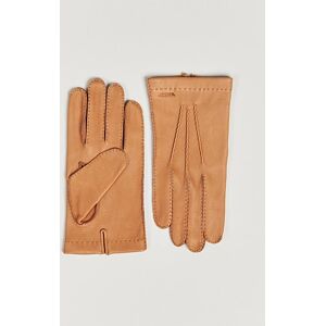 Hestra Henry Unlined Deerskin Glove Cognac men 7,5 Beige