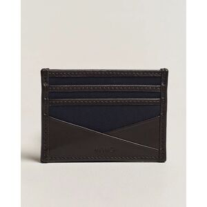 Mismo M/S Cardholder Navy/Dark Brown men One size Blå