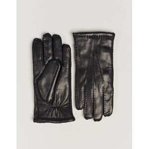 Hestra George Lambskin Hairsheep Glove Black men 7,5 Sort