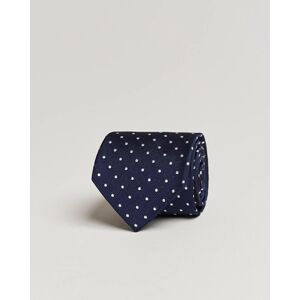 Amanda Christensen Dot Classic Tie 8 cm Navy/White men One size Blå