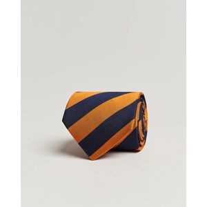 Amanda Christensen Regemental Stripe Classic Tie 8 cm Orange/Navy men One size Orange,Blå