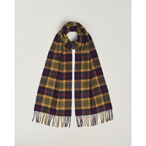 Barbour Lifestyle Tartan Lambswool Scarf Green/Navy/Red men One size Blå,Grøn