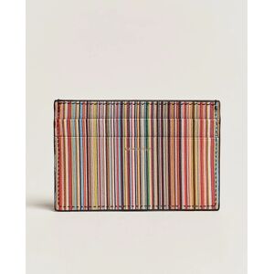 Paul Smith Signature Stripe Card Holder Black men One size Flerfarvet,Sort,Rød