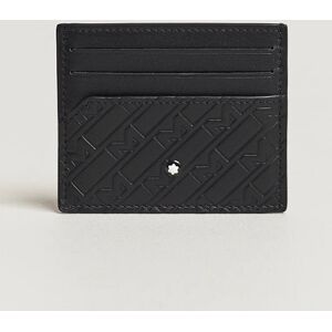 Montblanc M Gram Card Holder 6cc Black Leather men One size Sort