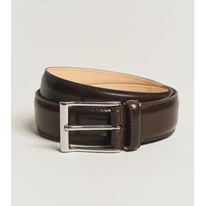 Crockett & Jones Belt 3.2 cm Dark Brown Cordovan men W36 Brun