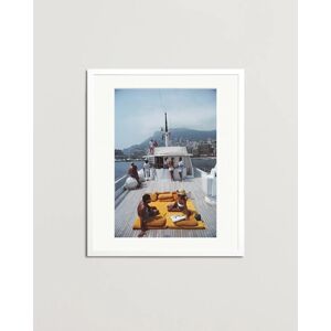 Sonic Editions Framed Slim Aarons Scottis Yacht men One size