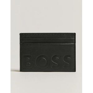 Boss Signature Leather Card Holder Black men One size Sort