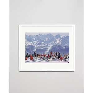 Sonic Editions Framed Slim Aarons Lounging in Verbier men One size