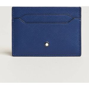 Montblanc Sartorial Card Holder 5cc Blue men One size Blå